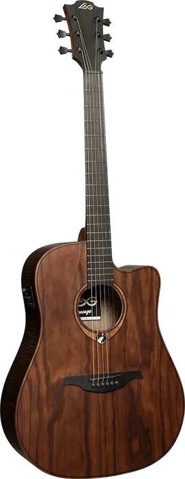 LAG GUITARRA ACÚSTICA LÂG DREADNOUGHT CUTWAY A/E - SAUVAGE