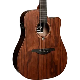 LAG Guitare Acoustique Électro-acoustique Dreadnought Cutaway Sauvage