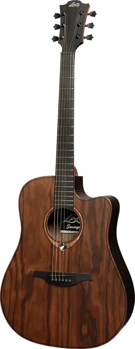 LAG GUITARRA ACÚSTICA LÂG DREADNOUGHT CUTWAY A/E - SAUVAGE