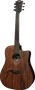 LAG GUITARRA ACÚSTICA LÂG DREADNOUGHT CUTWAY A/E - SAUVAGE