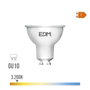 Edm Ampoule LED Dicroïque GU10 10W 932lm 3200K Lumière Chaude 120° Ø5x6,4cm