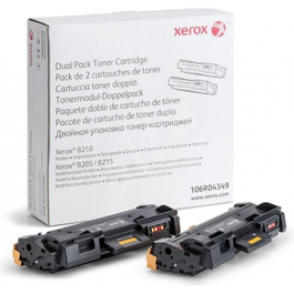 Xerox 106R04349 Cartouche de toner noir - Double pack