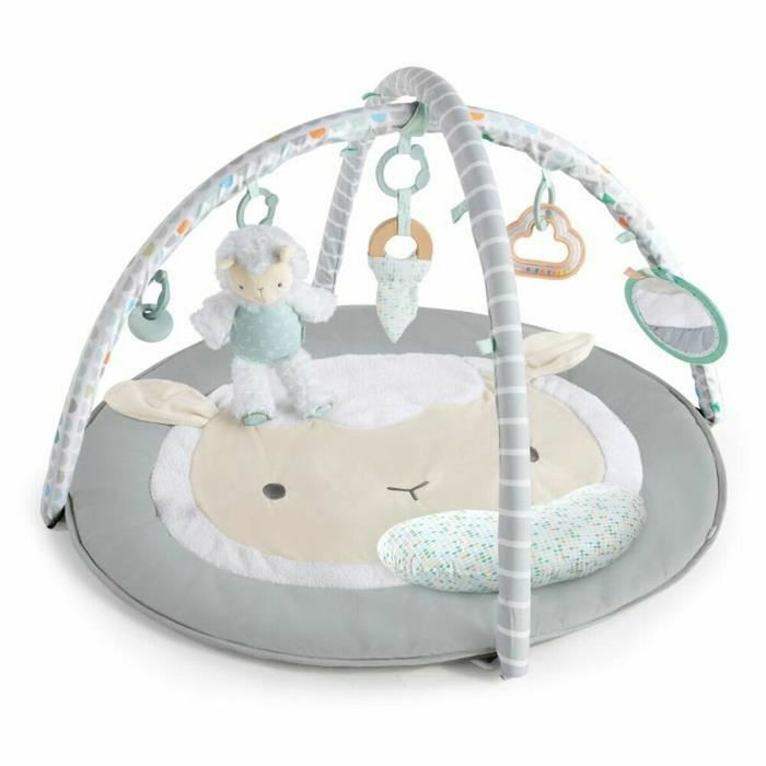 Ingenuity Tapis d'éveil Petit Mouton avec arche de jeu