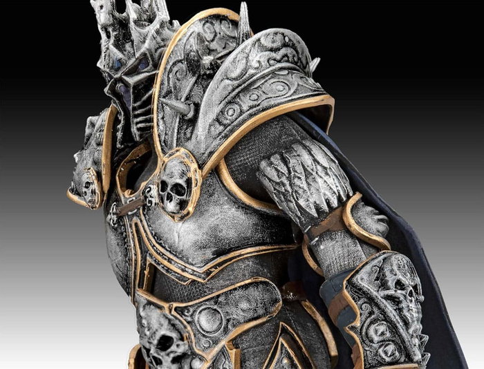 World of Warcraft kit complet maquette 1/16 The Lich King 13 cm World of Warcraft kit complet maquette 1/16 The Lich King 13 cm