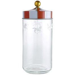 Alessi Circus Bocal Hermétique en Verre 150 cl