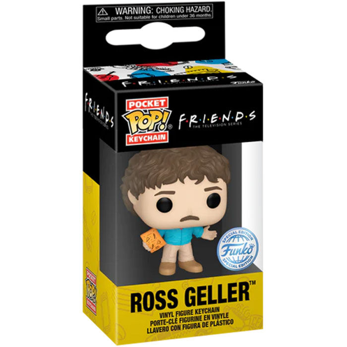 FUNKO Porte-clés Pocket POP! Friends Ross Geller Exclusive FUNKO Porte-clés Pocket POP! Friends Ross Geller Exclusive