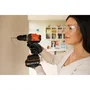 BLACK+DECKER BLD683XN-XJ Perceuse-Visseuse à Percussion 18V Éco-Responsable Sans Fil (Sans Batterie)