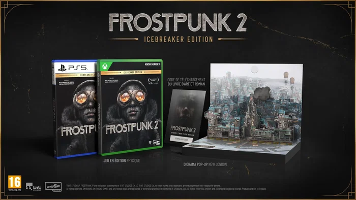 Skybound Games Frostpunk 2 - Icebreaker Edition - Jeu Xbox Series X|S - Version FR - Jeu de stratégie avec gestion de cité en monde post-apocalyptique glacé