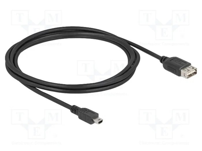 DELOCK Câble USB 2.0 USB A vers Mini USB B 2m DELOCK Câble USB 2.0 USB A vers Mini USB B 2m