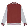 Harry Potter Sweat à fermeture éclair en coton brossé Gryffindor Rouge foncé - Taille S
