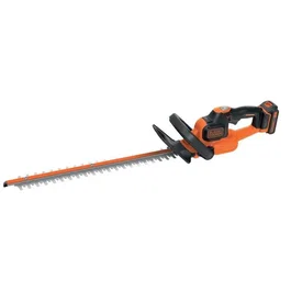 Black + Decker Taille-haies électrique sans fil 18V GTC18452PC-QW, Batterie Lithium 2Ah et chargeur, Lame 45 cm avec technologie PowerCommand anti-blocage