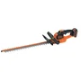 Black + Decker Taille-haies électrique sans fil 18V GTC18452PC-QW, Batterie Lithium 2Ah et chargeur, Lame 45 cm avec technologie PowerCommand anti-blocage