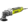 Ryobi RMT300-SA Multitool oscillant 300W, Sac avec plateau de ponçage, 24 feuilles abrasives et lames pour bois, métal, plongeantes et diamant
