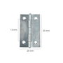 WOLFPACK LINEA PROFESIONAL Charnière 5005 zinguée 1 1/4 pouces