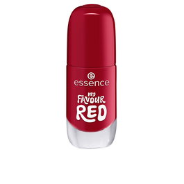 Essence Vernis à ongles gel n°14 Mon rouge préféré - Vernis gel sans lampe UV, longue tenue jusqu'à 10 jours, brillance intense, application facile, flacon de 8 ml