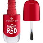 Essence Vernis à ongles gel n°14 Mon rouge préféré - Vernis gel sans lampe UV, longue tenue jusqu'à 10 jours, brillance intense, application facile, flacon de 8 ml