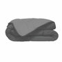 Toison D'Or HUDSON Couette Légère Microfibre Gris & Argent 220 x 240 cm