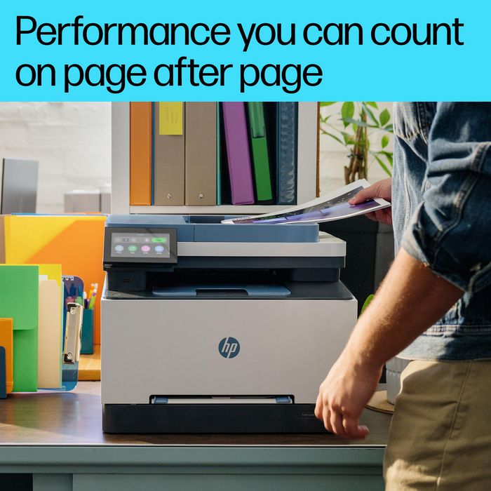 HP Imprimante Laserjet Pro 3302fdn - Multifonction couleur avec impression recto-verso, scanner, copieur, fax, écran tactile et port USB
