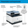 HP Imprimante Laserjet Pro 3302fdn - Multifonction couleur avec impression recto-verso, scanner, copieur, fax, écran tactile et port USB