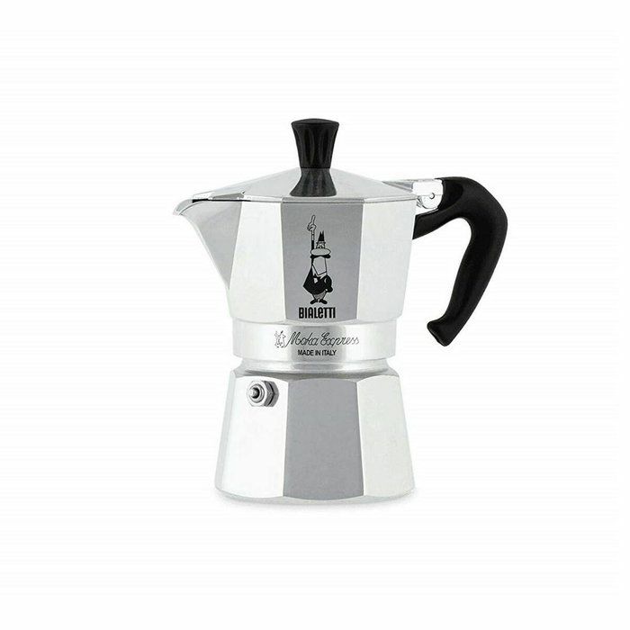 Bialetti La Mokina Cafetière italienne Inox 40 ml