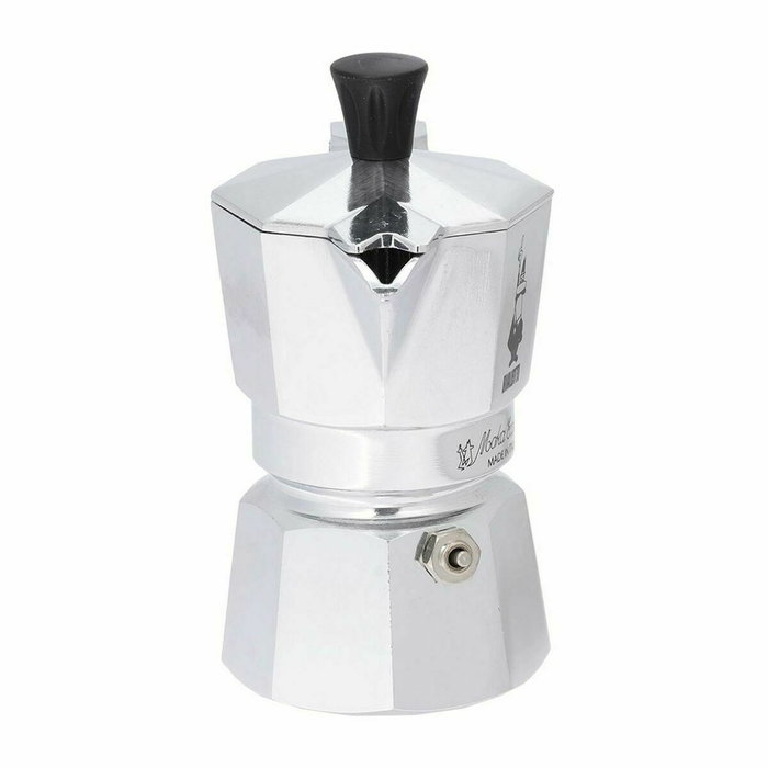 Bialetti La Mokina Cafetière italienne Inox 40 ml