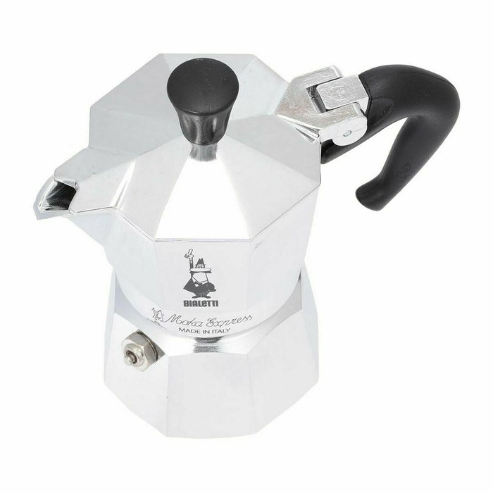 Bialetti La Mokina Cafetière italienne Inox 40 ml