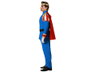 Déguisement Prince Charmant Homme Adulte avec Cape, Taille M-L, Composition Polyester, Thème Contes de Fées, Couleur Bleu
