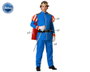 Déguisement Prince Charmant Homme Adulte avec Cape, Taille M-L, Composition Polyester, Thème Contes de Fées, Couleur Bleu