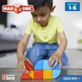 Geomag Magicube 208 - Jeu de construction magnétique - 9 cubes recyclés pour enfants 1-5 ans - Formes et animaux variés