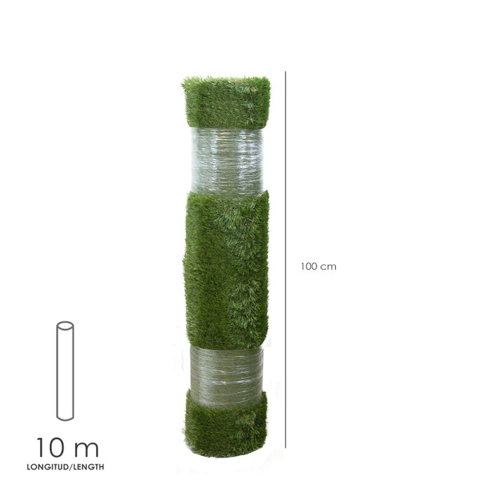 PAPILLON Pelouse artificielle 12 mm - Rouleau 1 x 10 mètres