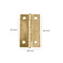 WOLFPACK LINEA PROFESIONAL Charnière 5005 laiton 1 inch