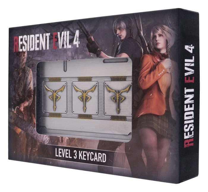 FaNaTtik Resident Evil 4 Pack de 3 Répliques Level 3 Keycards Limited Edition