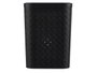 Pincello Corbeille Carrée Noire 19.8x26x19.3 cm Plastique (Set de 12)