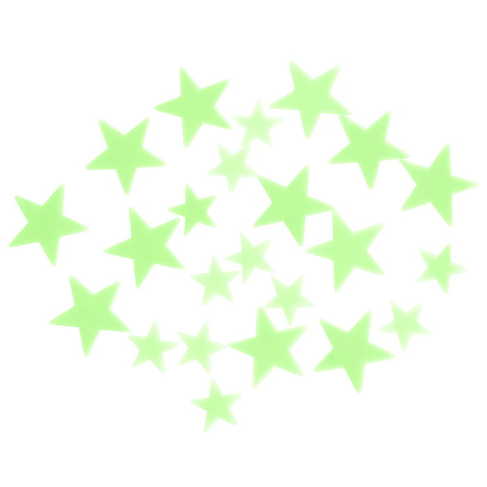 Home Deco Kids Lot de 24 autocollants phosphorescents assortis