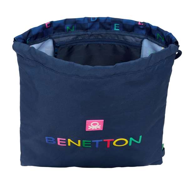 Benetton Saco Plano "Damero" - Sac de couchage, 35 x 40 x 1 cm, motif damier, à partir de 3 ans Benetton Saco Plano "Damero" - Sac de couchage, 35 x 40 x 1 cm, motif damier, à partir de 3 ans