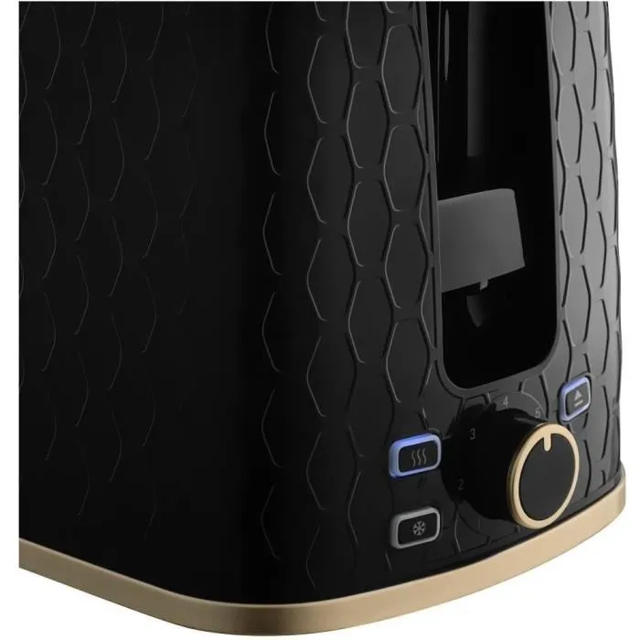 Sencor Grille-pain STS 7201BK - Grille-pain électronique 930W avec 7 niveaux, dégivrage, centrage automatique, tiroir ramasse-miettes - Noir Sencor Grille-pain STS 7201BK - Grille-pain électronique 930W avec 7 niveaux, dégivrage, centrage automatique, tiroir ramasse-miettes - Noir