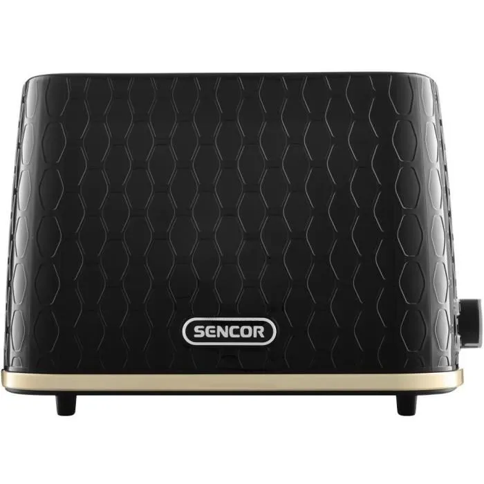 Sencor Grille-pain STS 7201BK - Grille-pain électronique 930W avec 7 niveaux, dégivrage, centrage automatique, tiroir ramasse-miettes - Noir Sencor Grille-pain STS 7201BK - Grille-pain électronique 930W avec 7 niveaux, dégivrage, centrage automatique, tiroir ramasse-miettes - Noir