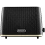 Sencor Grille-pain STS 7201BK - Grille-pain électronique 930W avec 7 niveaux, dégivrage, centrage automatique, tiroir ramasse-miettes - Noir