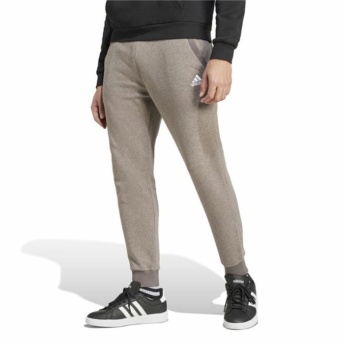 Pantalon de sport long Adidas Seasonal Essentials Melange Beige Homme