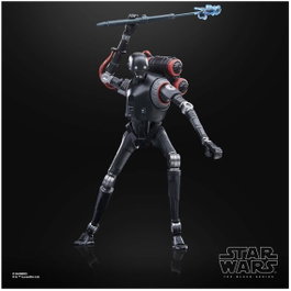 Hasbro Star Wars The Black Series Droide de Sécurité KX 15 cm Figurine Articulée avec Accessoire F5594