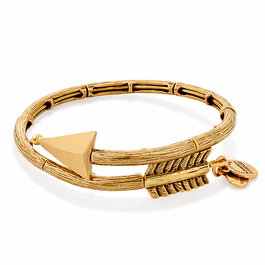 Alex And Ani Pulsera Flecha Eros Dorée