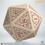 Q Workshop Le Hobbit Spindown jumbo dé Terra TCG D20