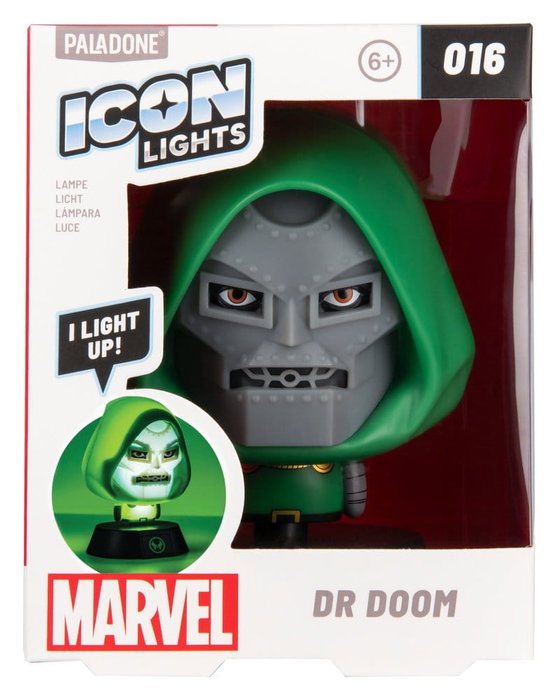 Paladone Products Marvel Universe Icon lampe Dr Doom 11 cm