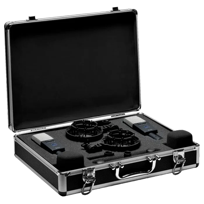 AKG C414 XLS Stéréo Set de 2 microphones à condensateur avec 9 directivités, pad, filtre et accessoires AKG C414 XLS Stéréo Set de 2 microphones à condensateur avec 9 directivités, pad, filtre et accessoires