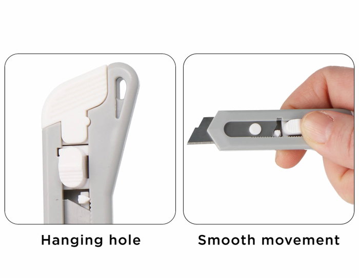 Innspiro Set de 4 mini cutters avec trou pour porte-clés