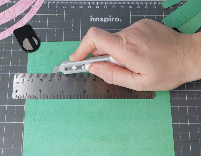 Innspiro Set de 4 mini cutters avec trou pour porte-clés