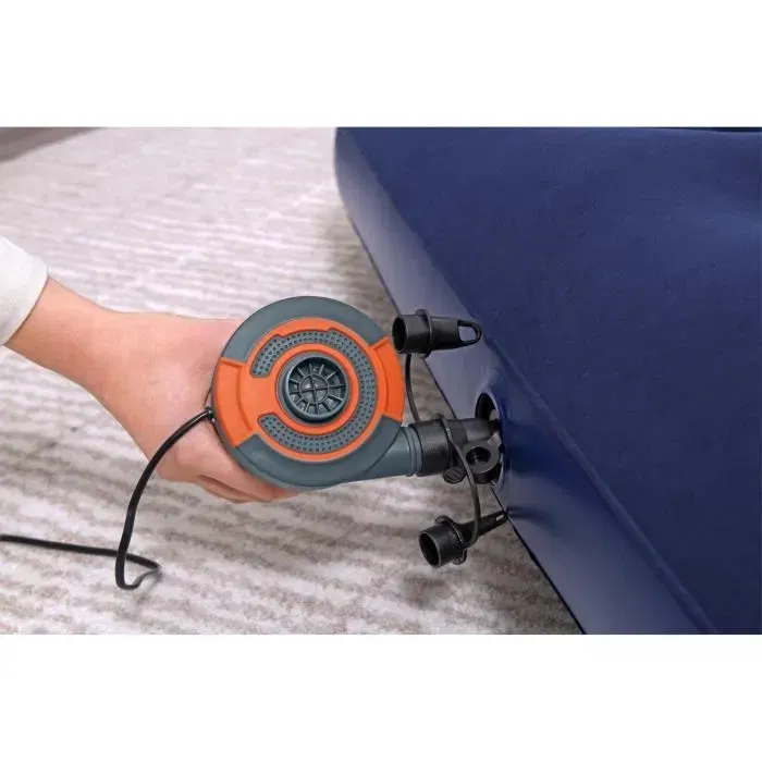 Bestway Matelas Gonflable Camping 2 Places, 191 x 137 x 22 cm, Hauteur 22 cm, Structure à Ressorts, Charge Max 300 kg, Usage Intérieur et Extérieur Bestway Matelas Gonflable Camping 2 Places, 191 x 137 x 22 cm, Hauteur 22 cm, Structure à Ressorts, Charge Max 300 kg, Usage Intérieur et Extérieur