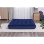 Bestway Matelas Gonflable Camping 2 Places, 191 x 137 x 22 cm, Hauteur 22 cm, Structure à Ressorts, Charge Max 300 kg, Usage Intérieur et Extérieur