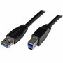 Câble USB A vers USB B Startech USB3SAB10M Noir