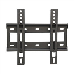 ELBE SP-2460-F Support TV mural fixe pour écrans 24 à 40 pouces (60-100 cm), max 15 kg, compatible VESA 50x50, 75x75, 100x200, 150x150, 200x200, noir